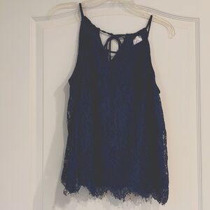 A No Boundaries navy blue top